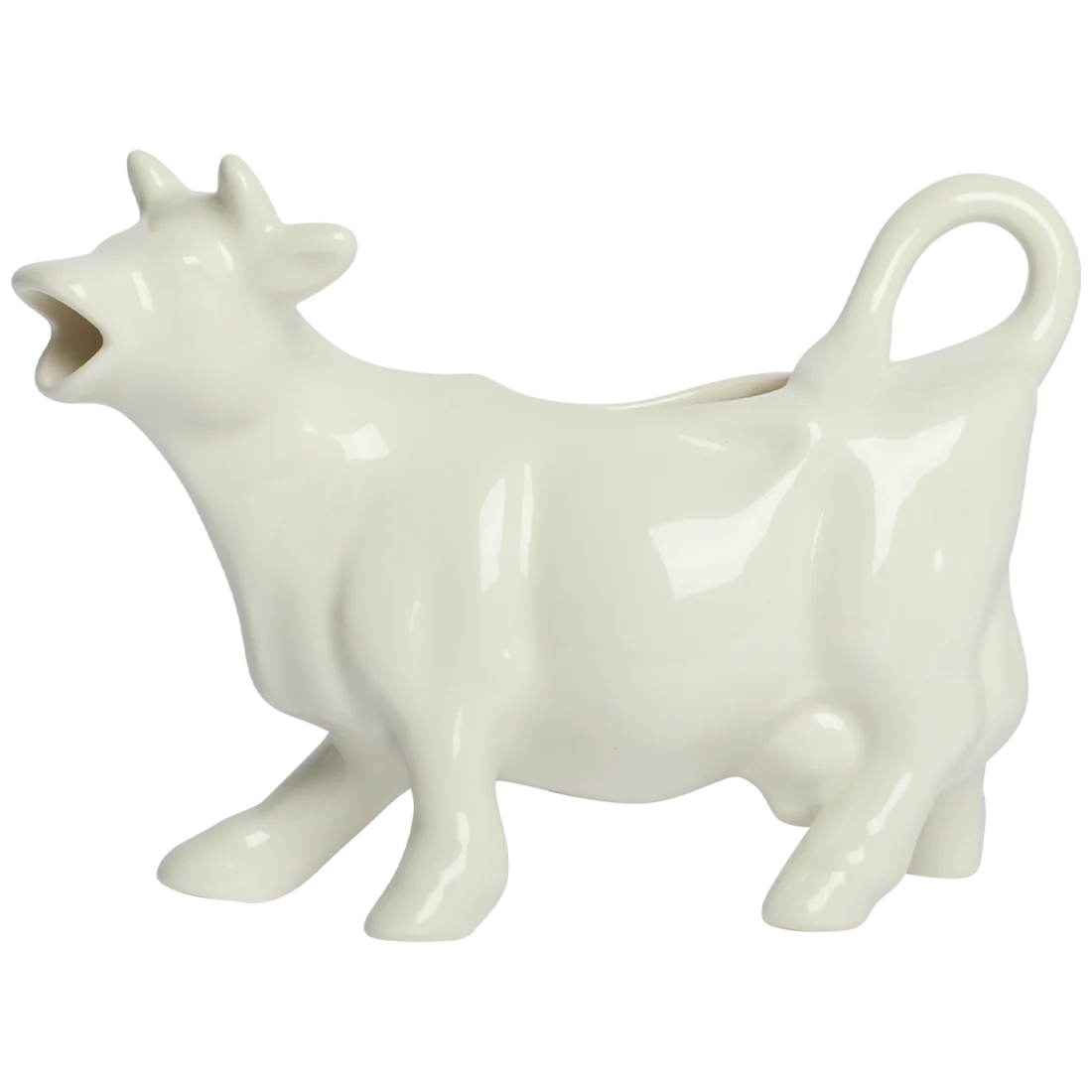 Farmers Market - Cow Creamer - White (6oz) - Image 3