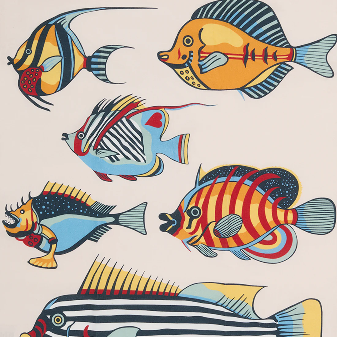 Museum Fish Tea Towel - Image 3