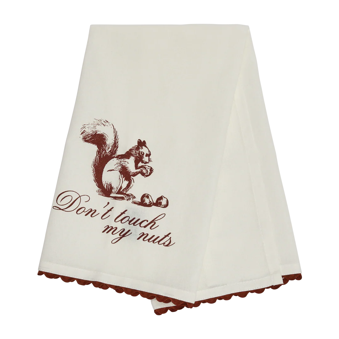 Pleasantries - Don't touch my nuts - tea Towel - Image 3